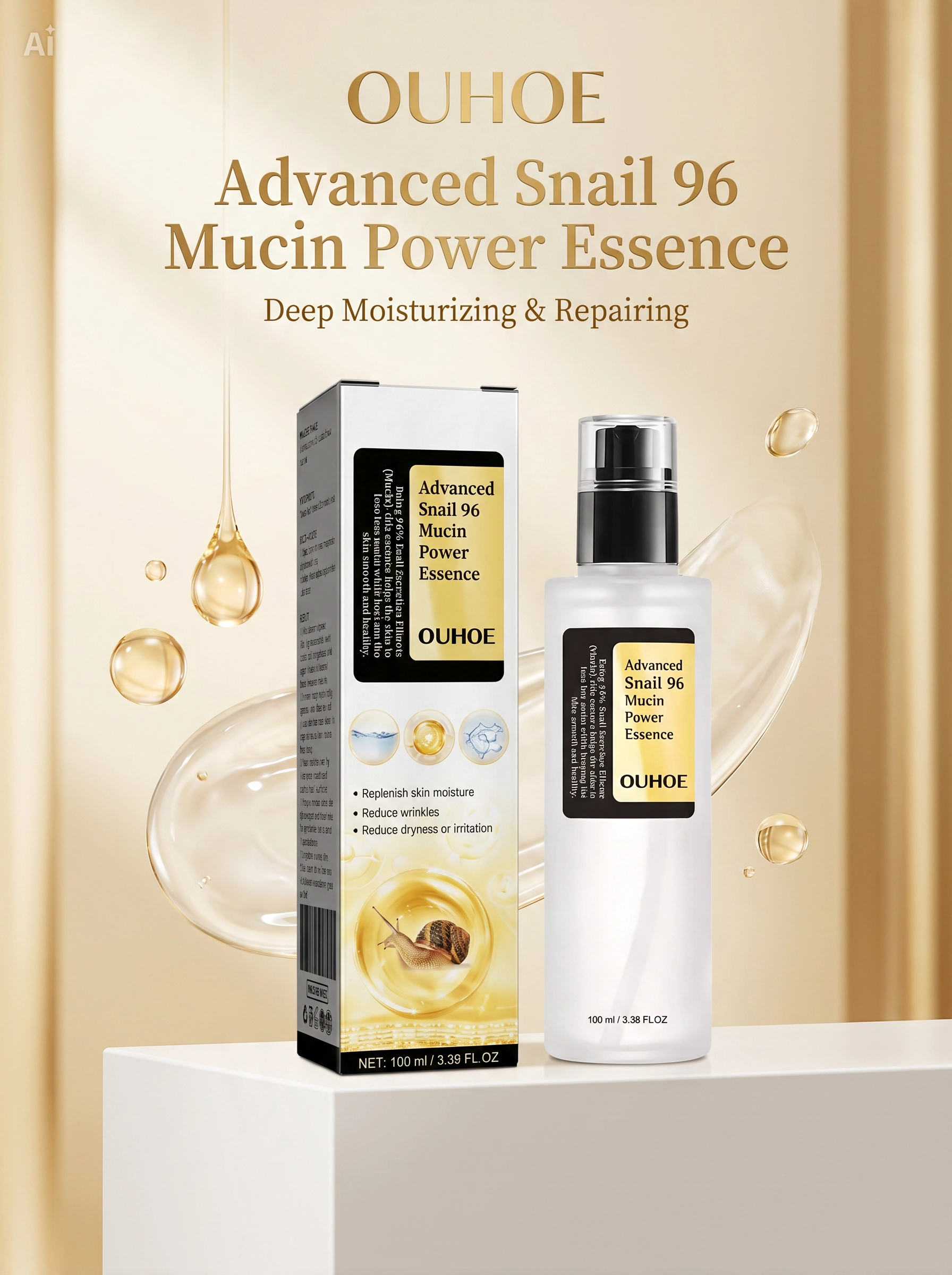 Snail Collagen Power Repairing Liquid